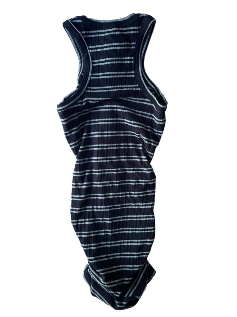 NEW Anthropologie SUNDRY Tank Rib Mini Dress Sz M Summer Beach - Picture 3 of 9